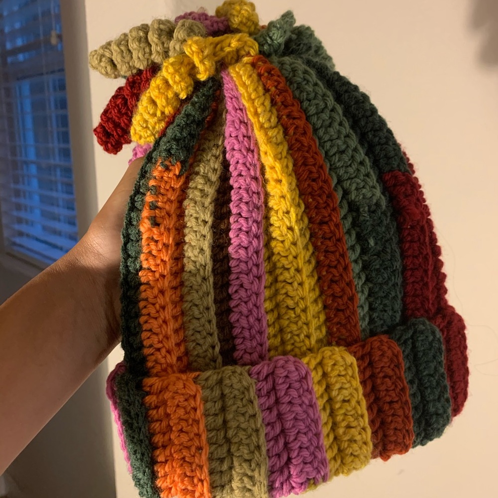 Multicolored beanie